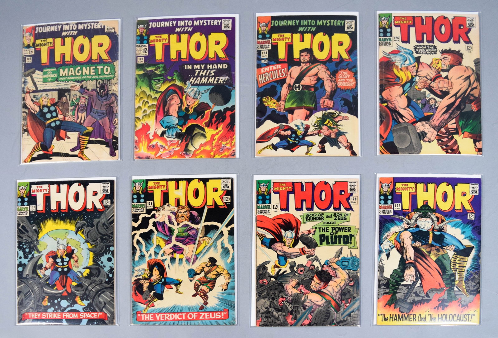 8 Journey Into Mystery and Thor Comic Books (1 of 12)
