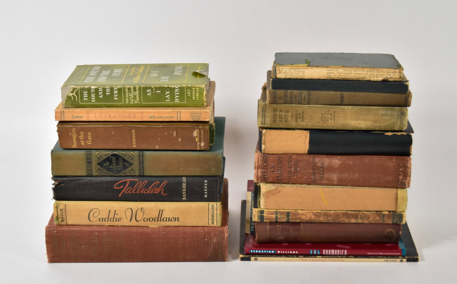 18 Vintage Hardcover Books Including William Faulkner and Signed John Sebastian (1 of 17)