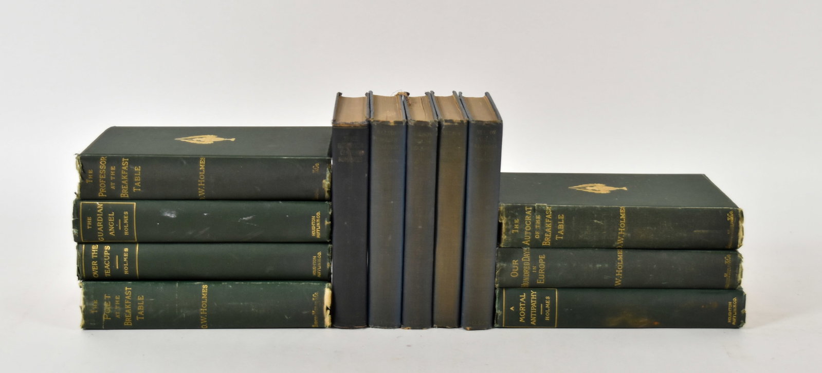 Collection of Vintage Oliver Wendell Holmes and Nelson English Readings Cloth Bound Volumes (1 of 10)