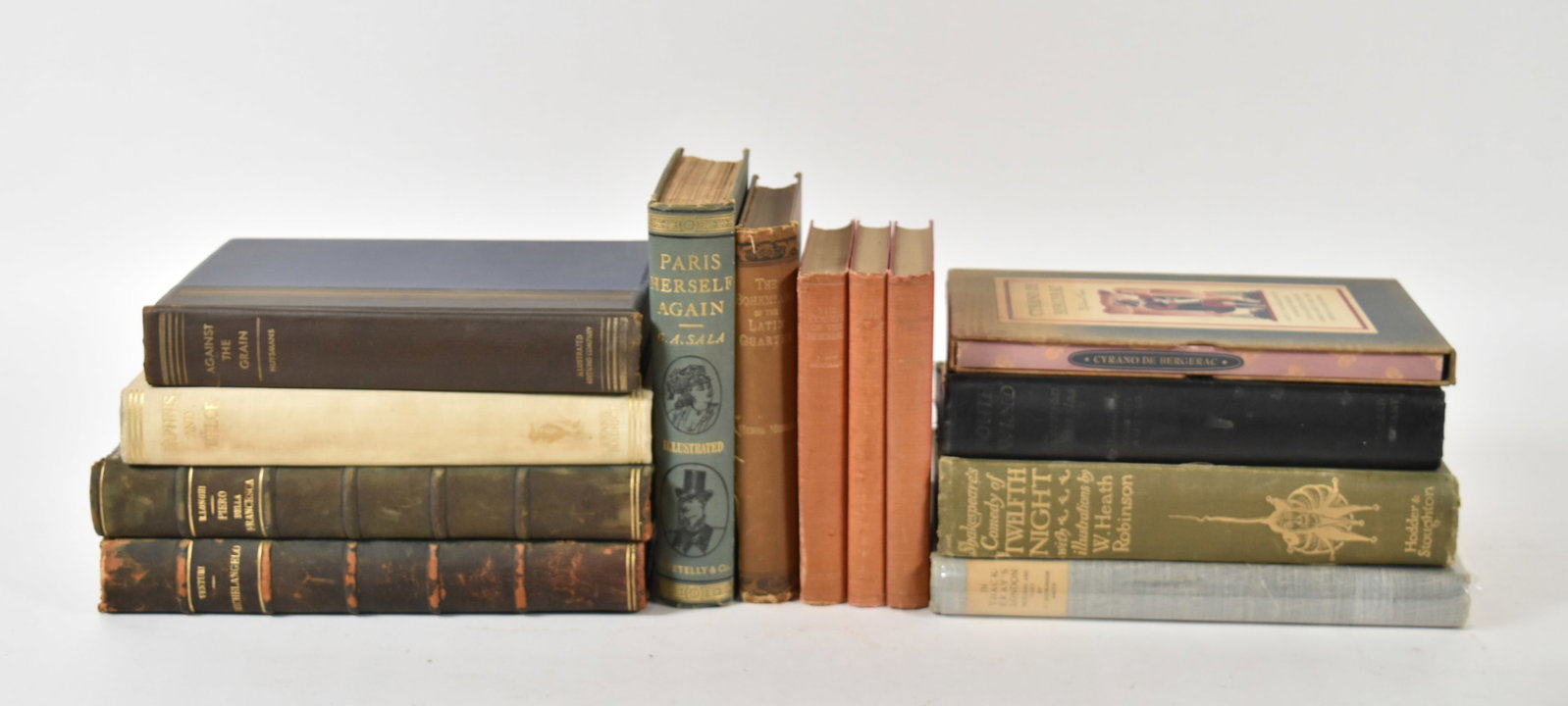 Collection 19th and 20th Century Hardcover Literary and Art Books (1 of 16)