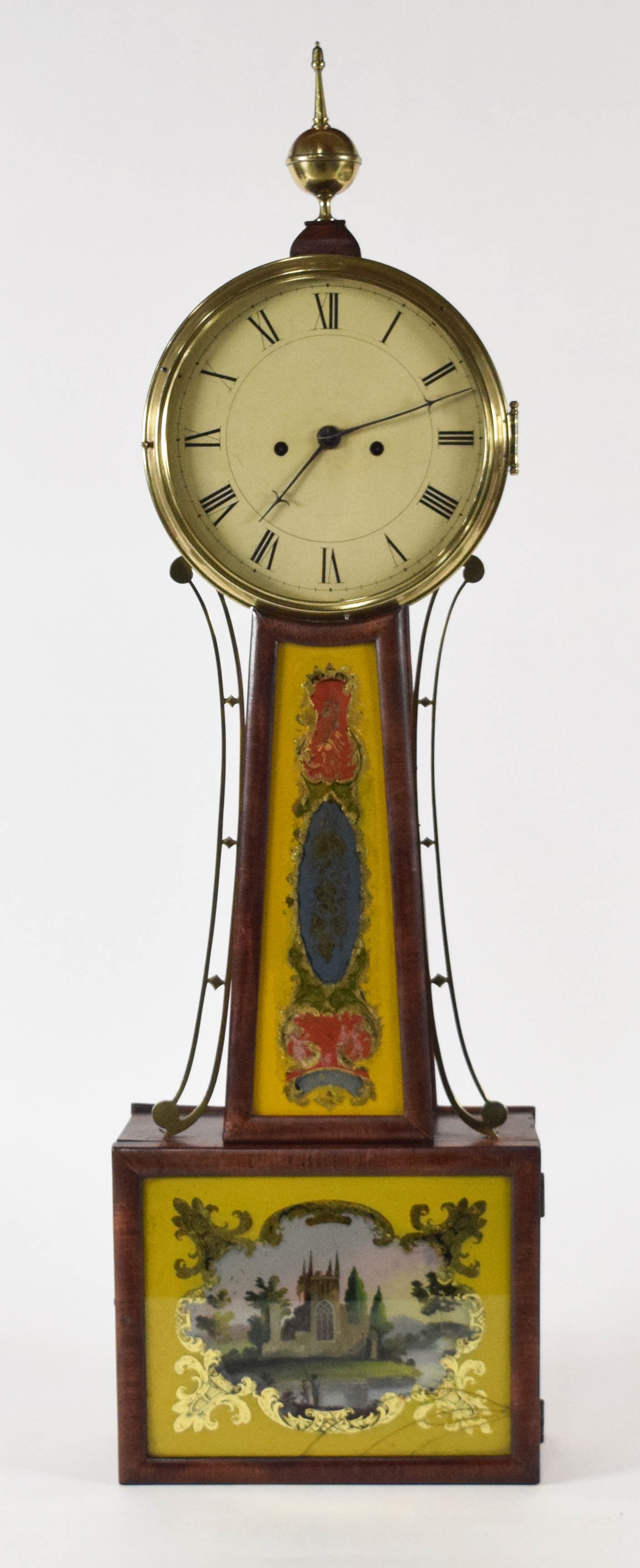 E. Jones Willard Style Mahogany Banjo Clock (1 of 18)