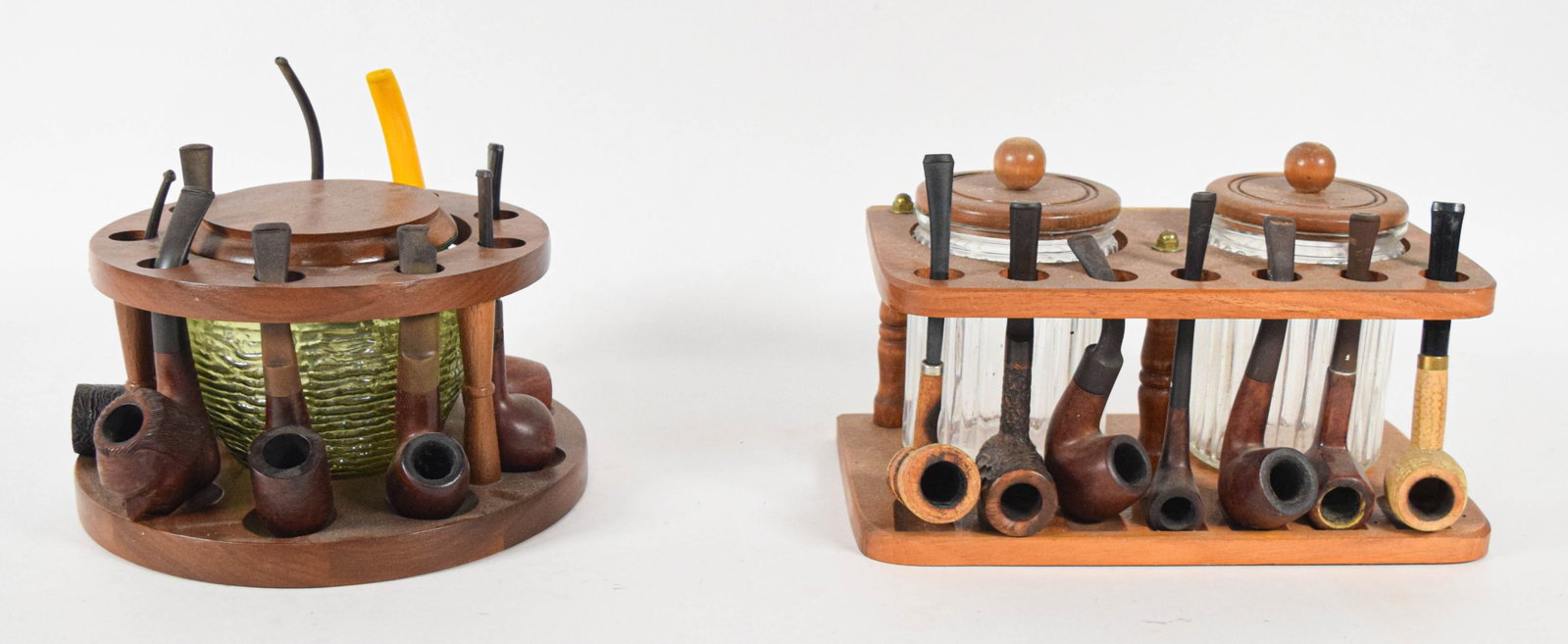 Assortment of Zenith Holland and Hesson Tobacco Pipes and Humidor Stands (1 of 17)