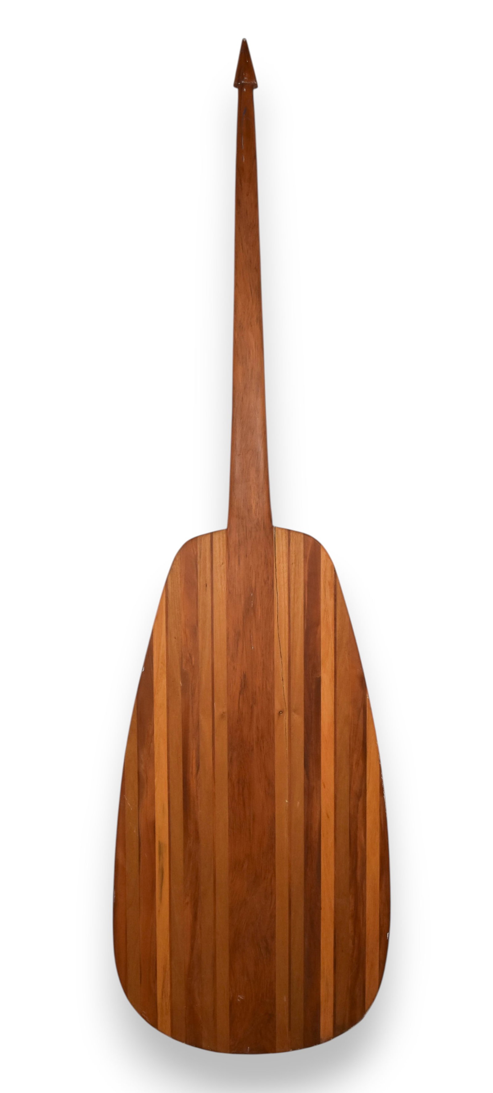 8 Foot Wood Paddle Oar With Arrowhead Pommel (1 of 12)