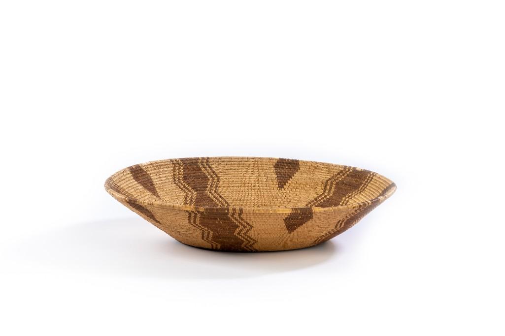 California Coiled Basketry Tray (1 of 4)