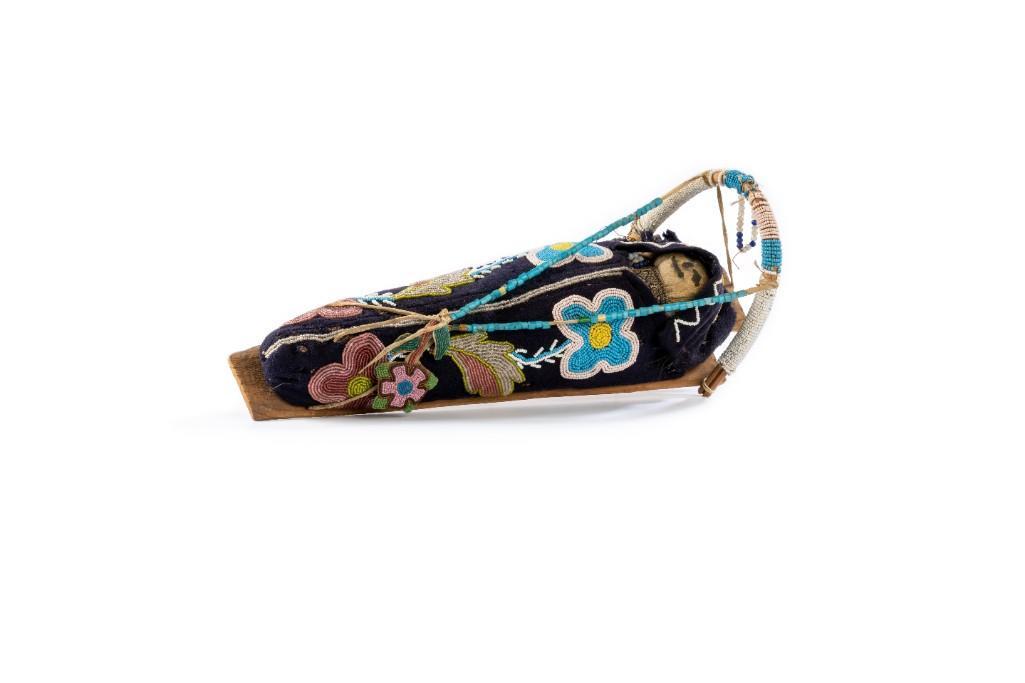 Plateau Beaded Cradleboard Model (1 of 3)