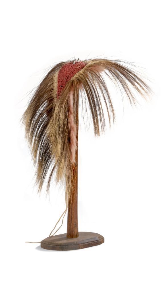 Porcupine Quill and Deer Hair Roach (1 of 1)