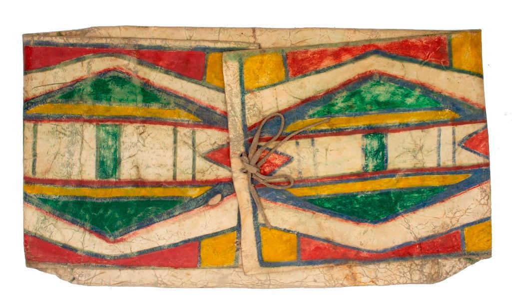 Plains Painted Parfleche Envelope (1 of 2)