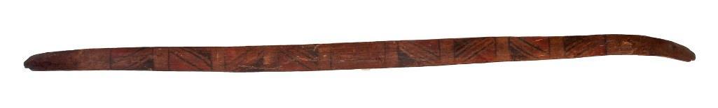 Southwestern Polychrome Wood Bow (1 of 2)