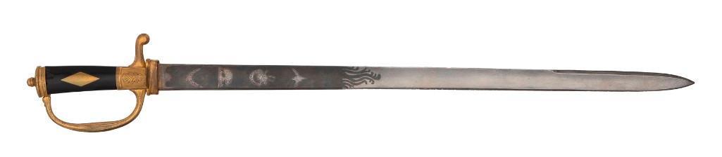 Gilt German Hunting Sword (1 of 2)