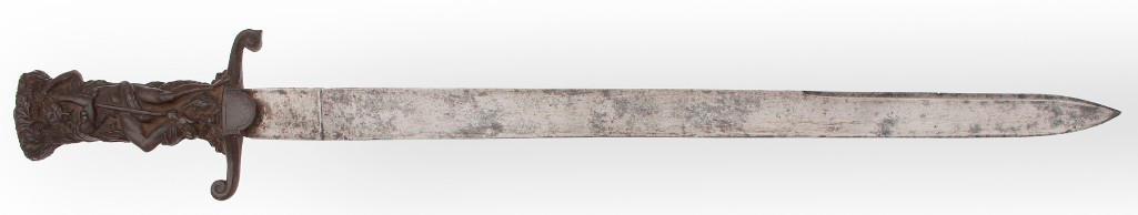 19th Century Hunting Sword with Figural Hilt (1 of 4)