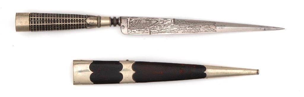 Silver Mounted Italian Dagger (1 of 2)