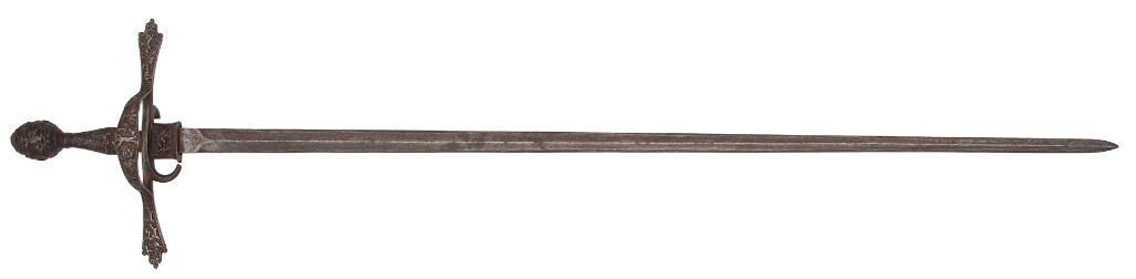 A Good And Elaborate Copy Of A Saxon Royal Guard Estoc (1 of 3)