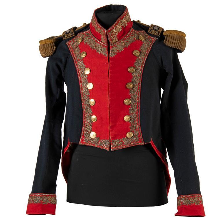 Republic Of Mexico General Officer's Full Dress Uniform Attributed To Santa  Anna