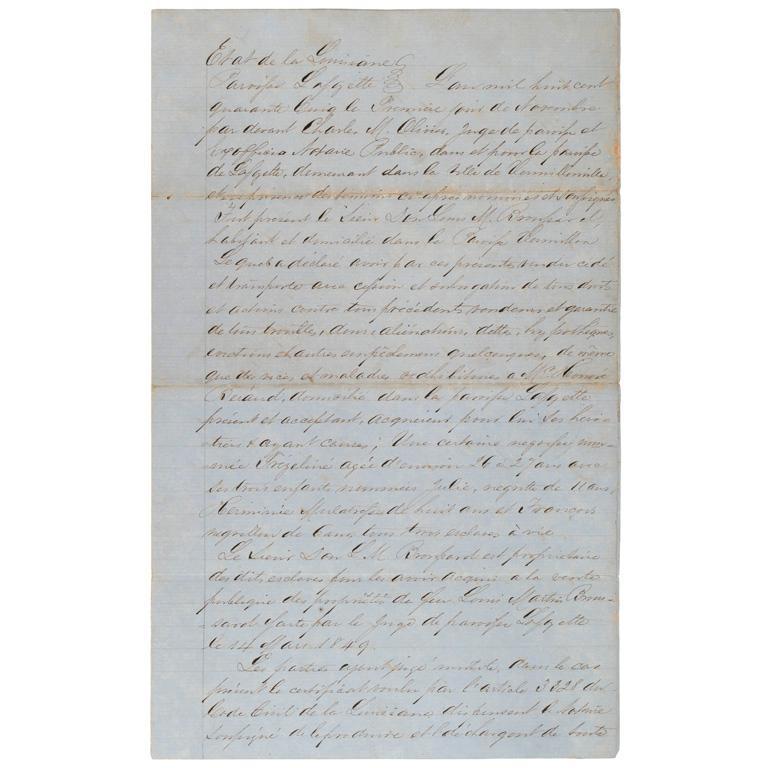 Lot of Land Documents (1 of 3)