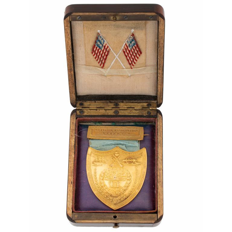 National Association of Veterans of the Mexican War Medal Attributed to John Coffee Hays (1 of 3)
