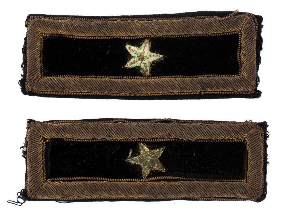 Pair of Mexican War Era Brigadier General's Shoulder Straps (1 of 2)