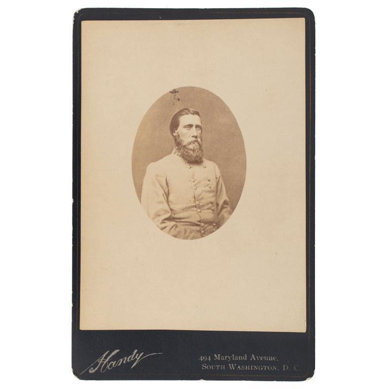 Cabinet Card of Confederate General John Bell Hood (1 of 1)