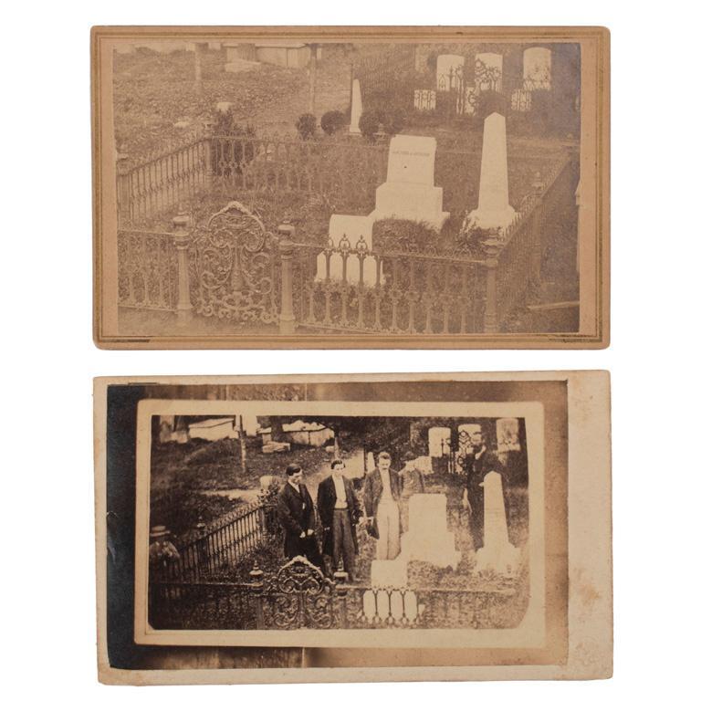 CDV Images of Stonewall Jackson's Gravesite (1 of 2)