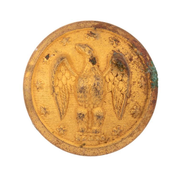 Civil War Confederate Staff Officer's Button (1 of 2)
