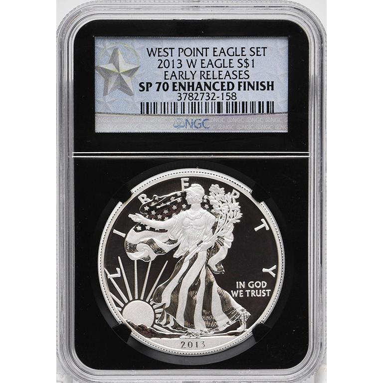 Graded 2013 Silver Walking Liberty One Dollar Coin (1 of 2)