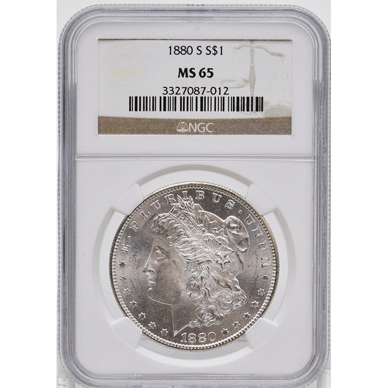 A United States 1880 Capped Bust Half Dollar (1 of 2)