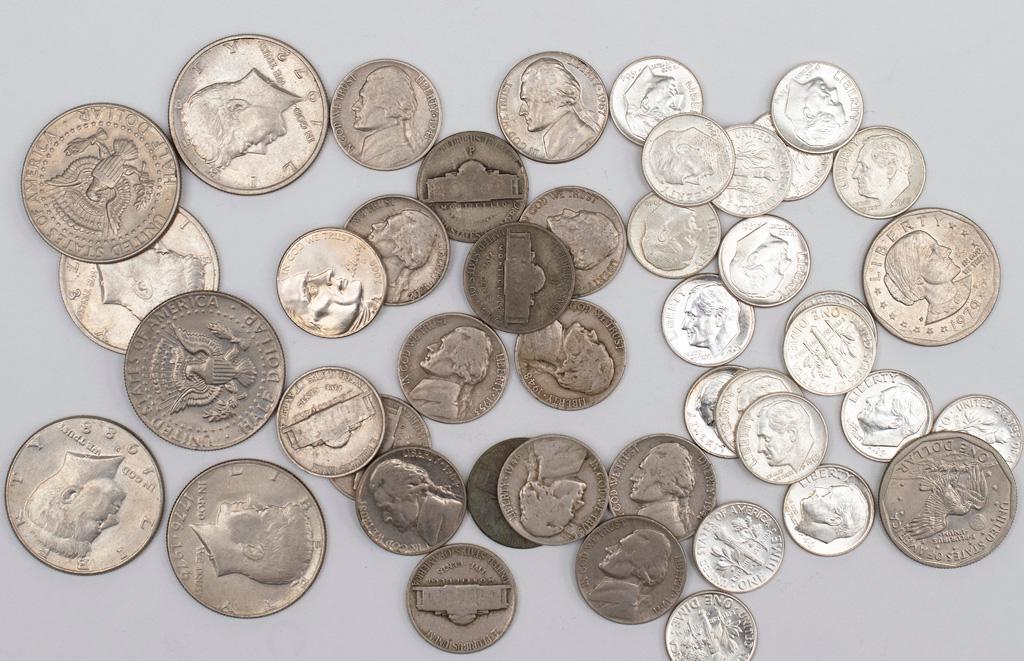 A Group of Various United States Coins (1 of 2)