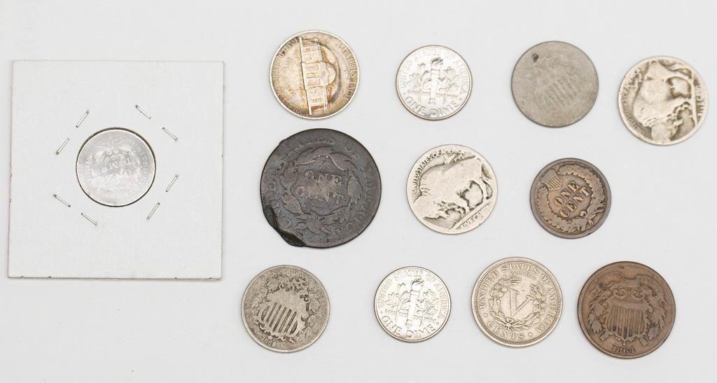 A Group of Early United States Coins (1 of 2)