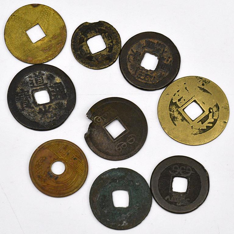 A Group of Ancient Chinese Coins (1 of 1)