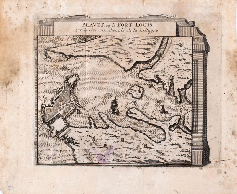 17th Century Engravings of European Fortresses (1 of 2)