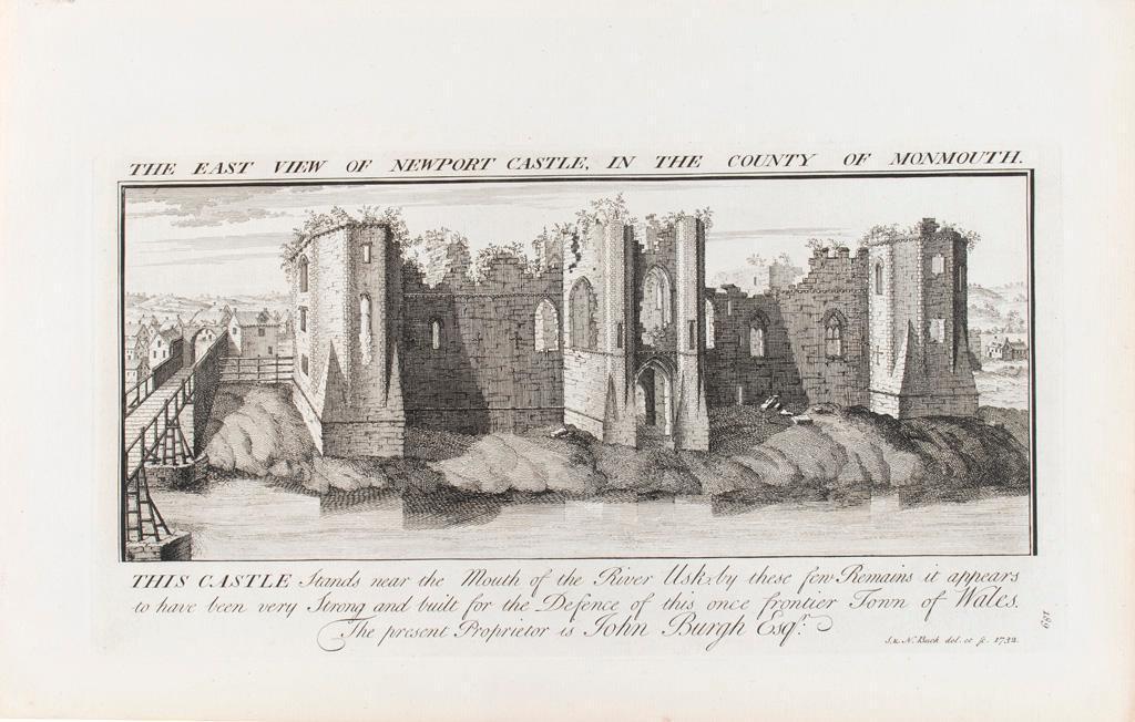 18th Century British Castles Views by Sam & Nathaniel Buck (1 of 4)