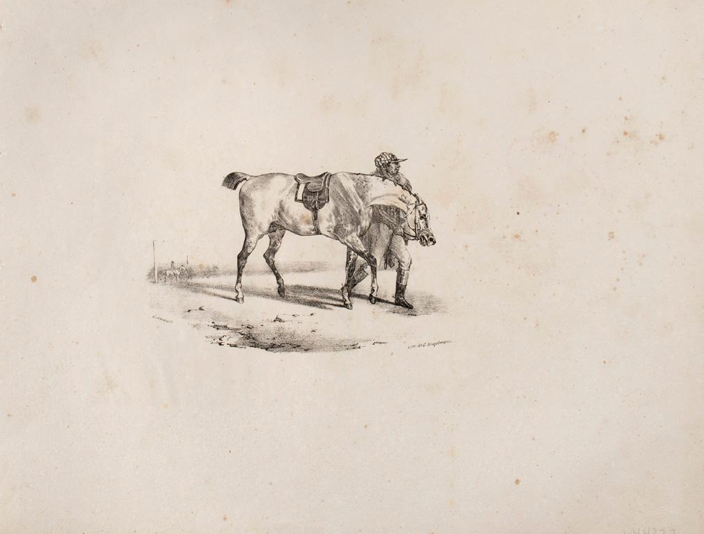 Two Equestrian Lithographs by Theodore Gericault (French, 1792-1824) (1 of 4)