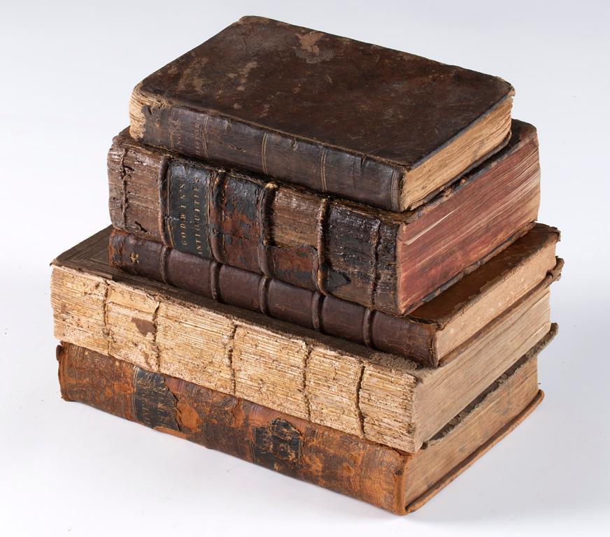 A Group of Five Antique Books on World History (1 of 6)