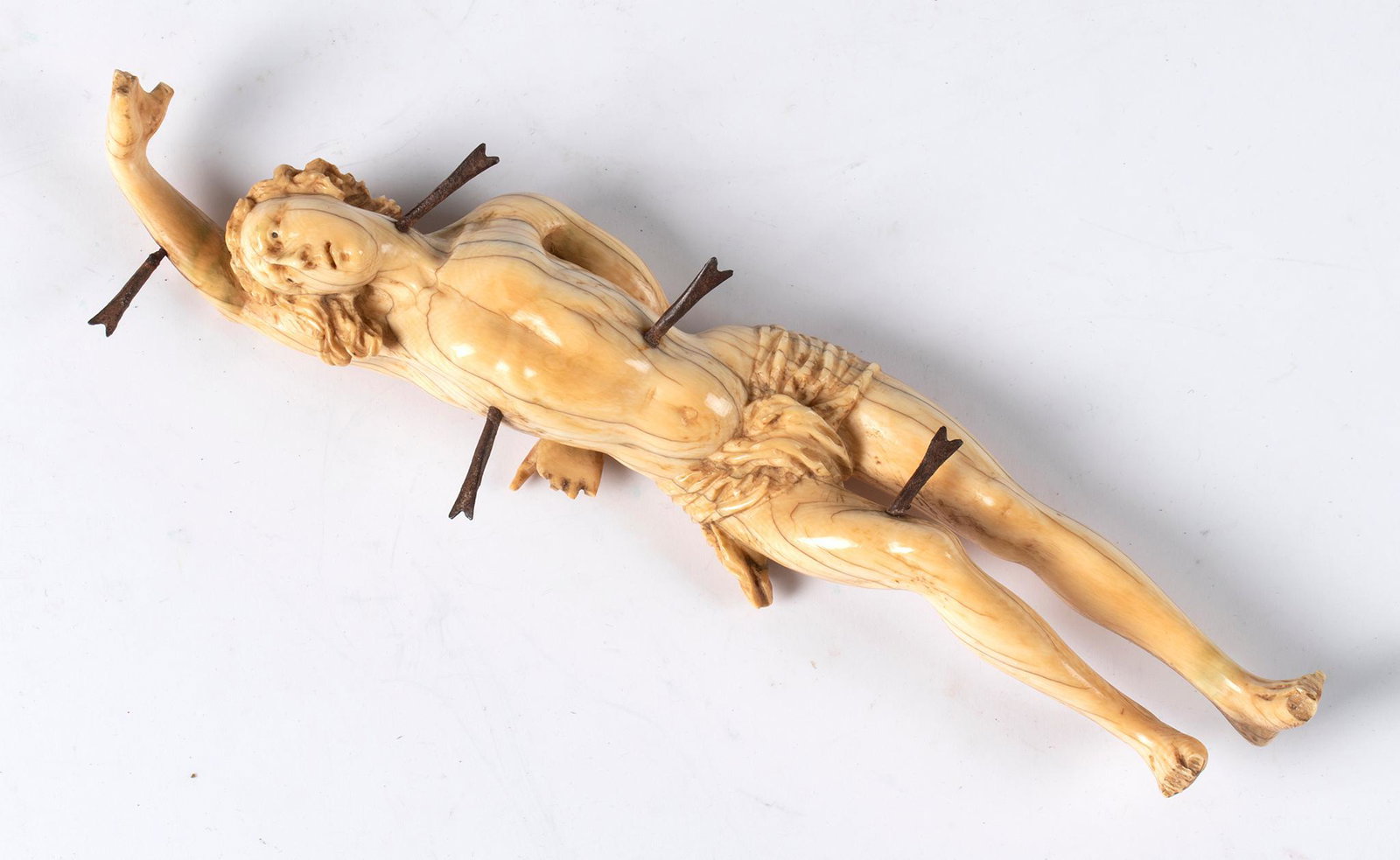 A 17th Century Carving of St. Sebastian (1 of 4)