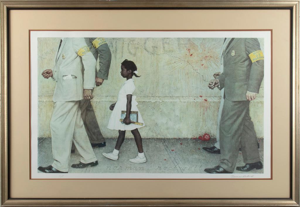 An Artist Proof Collotype by Norman Rockwell (American, 1894-1978) (1 of 5)