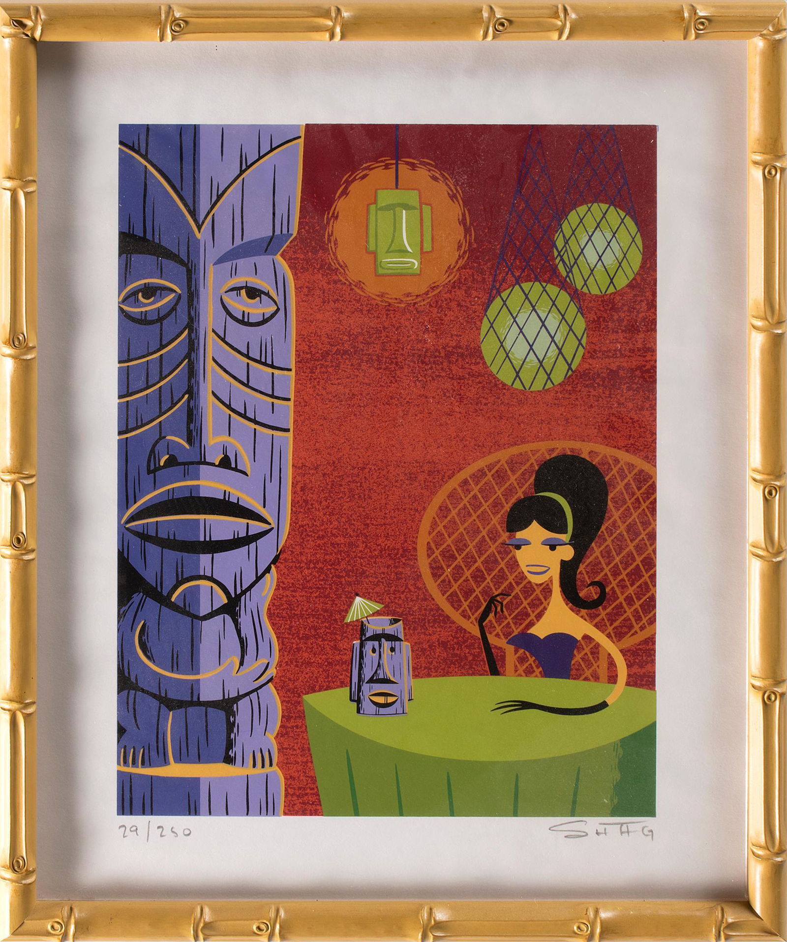 Josh Agle Idol Silkscreen Serigraph (1 of 2)