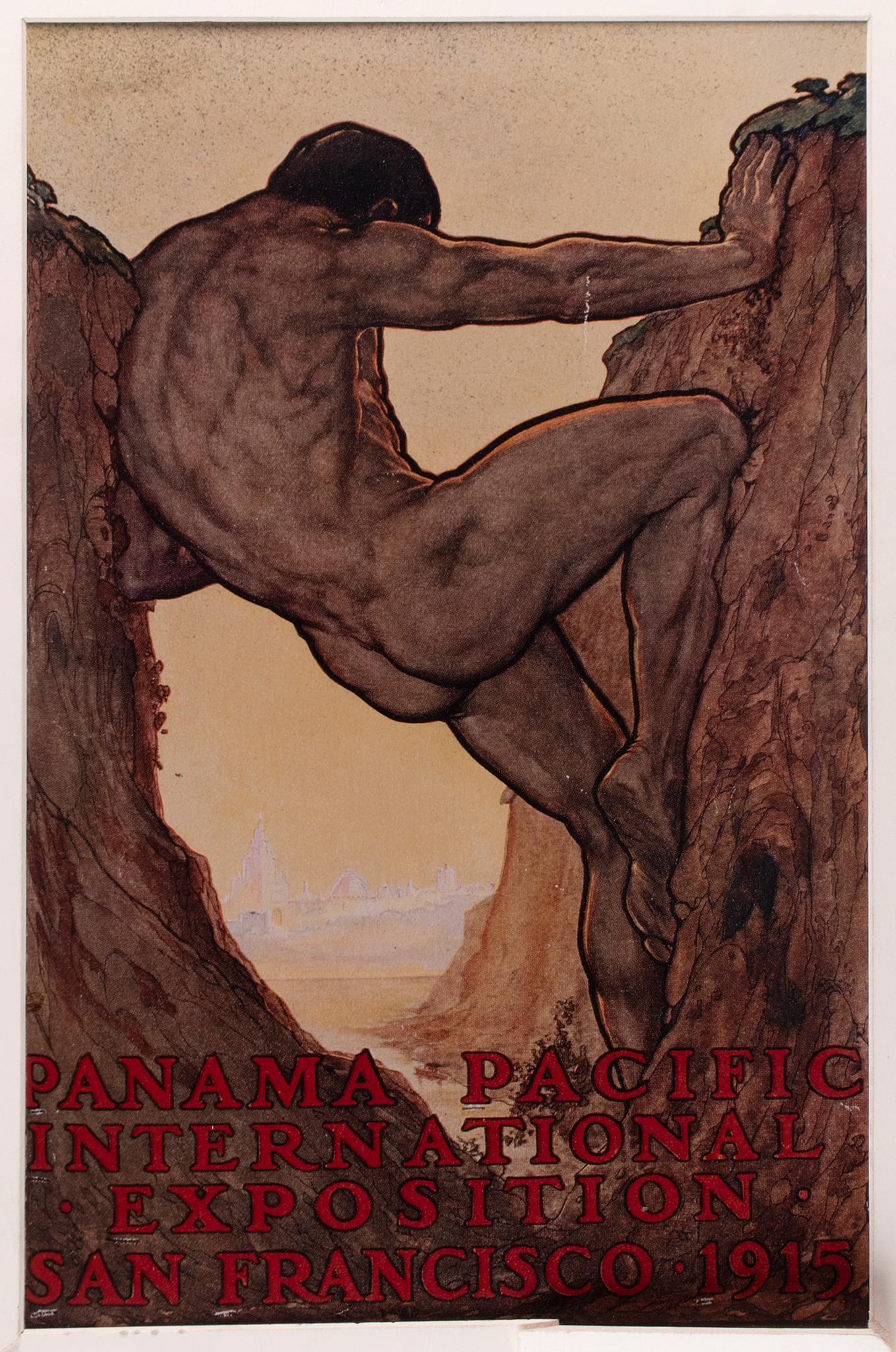 Panama Pacific International Exposition San Francisco 1915 lithograph after Perham Nahl 18 x 12 (1 of 1)