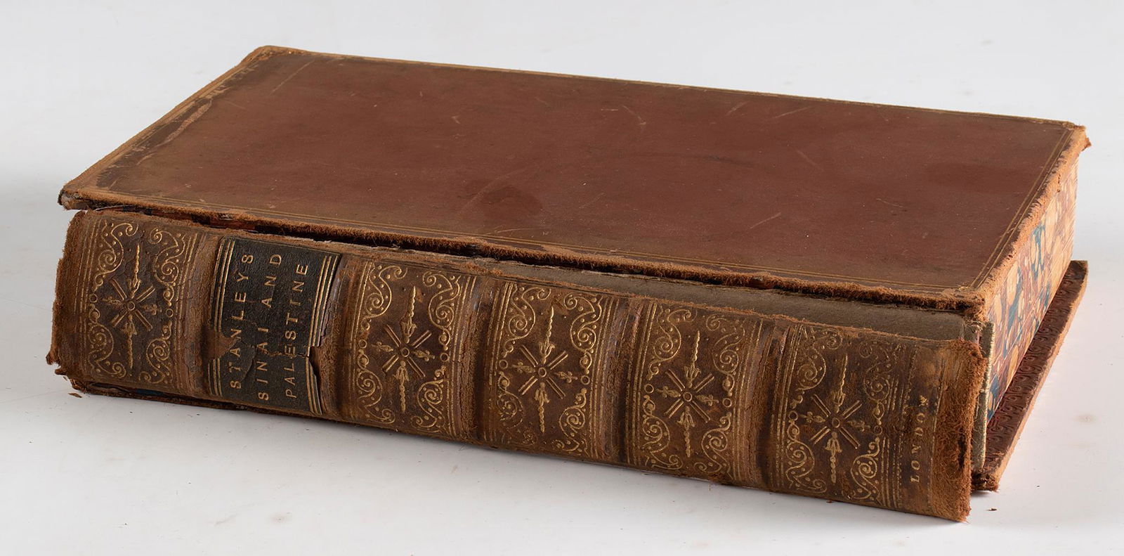 Sinai and Palestine in connection with their History Arthur Stanley with map engravings  Overall (1 of 2)