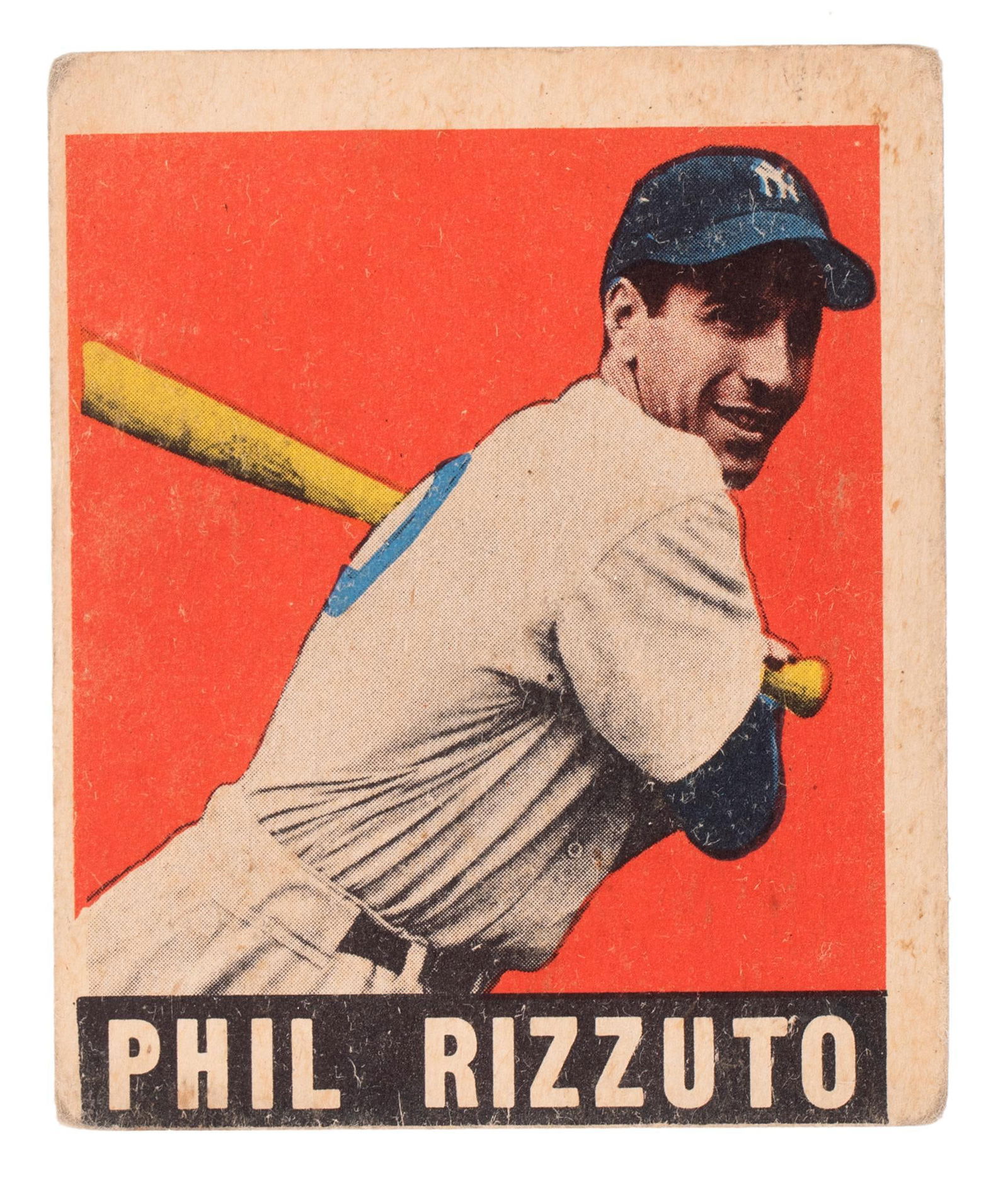 A Leaf Gum Co. 1948 Phil Rizzuto Baseball Card (1 of 2)