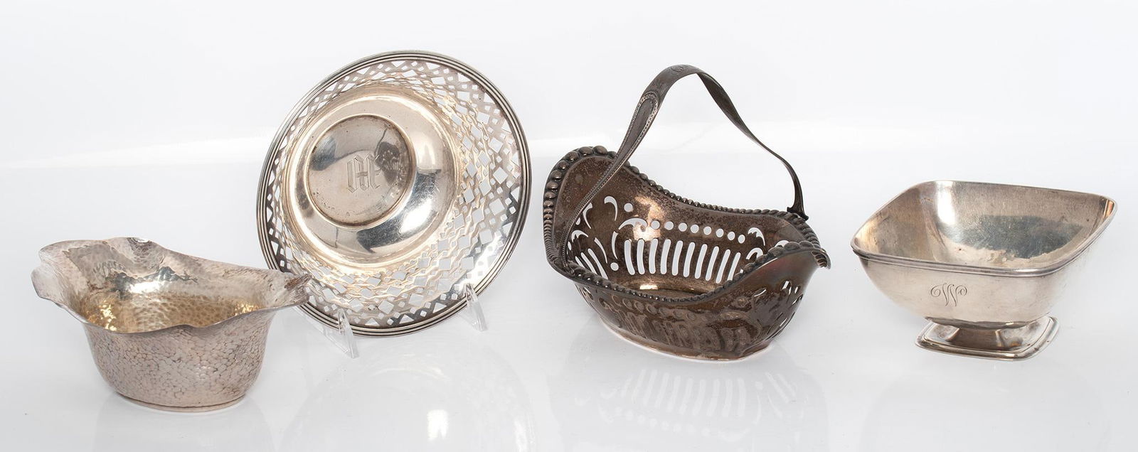 A Grouping of 19th Century Sterling Silver Dishes (1 of 3)