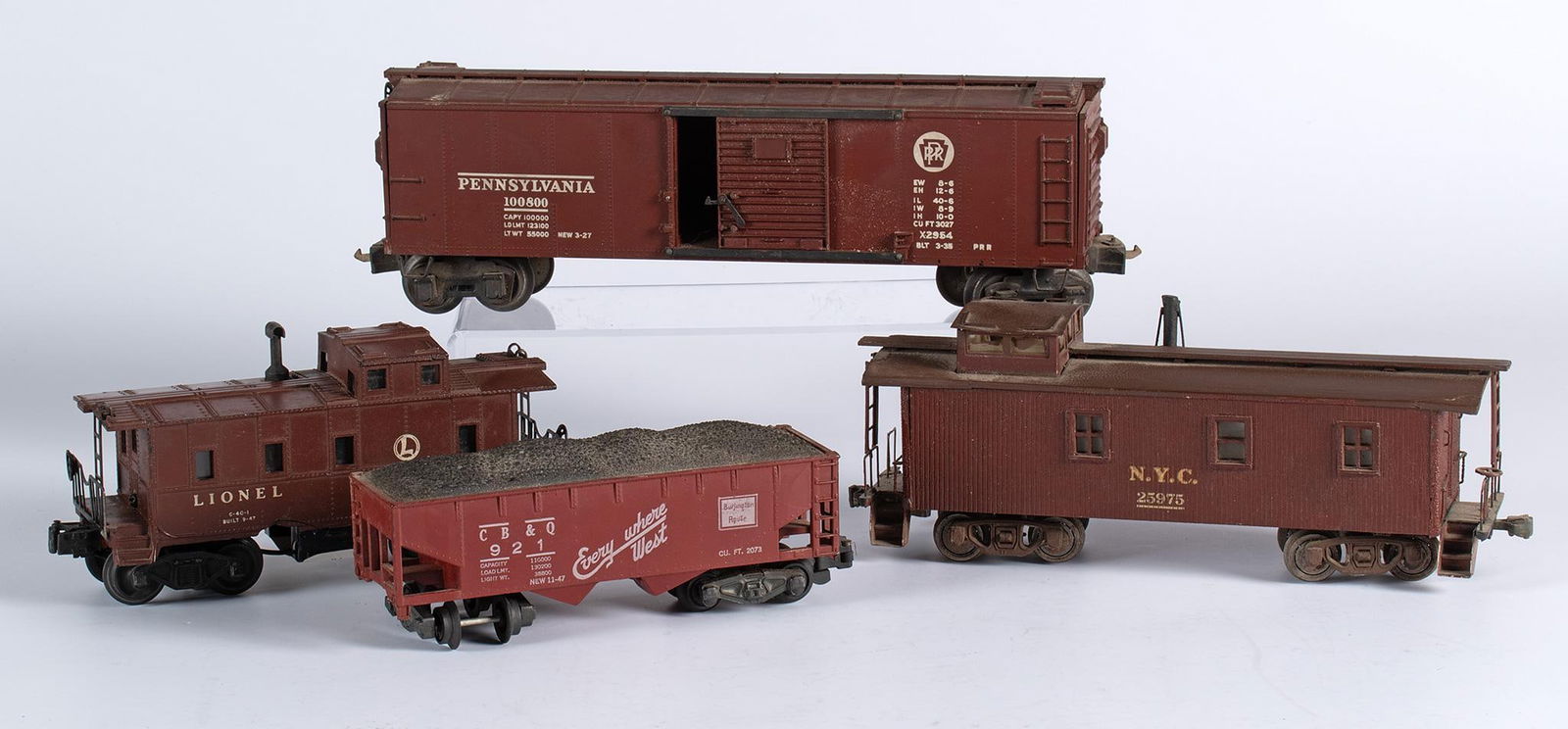 A Group of Four Various Toy Trains Includes Lionel (1 of 3)