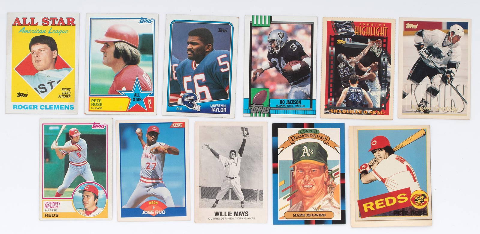 A Large Group Of Topps And Upper Deck Sports Card Auction