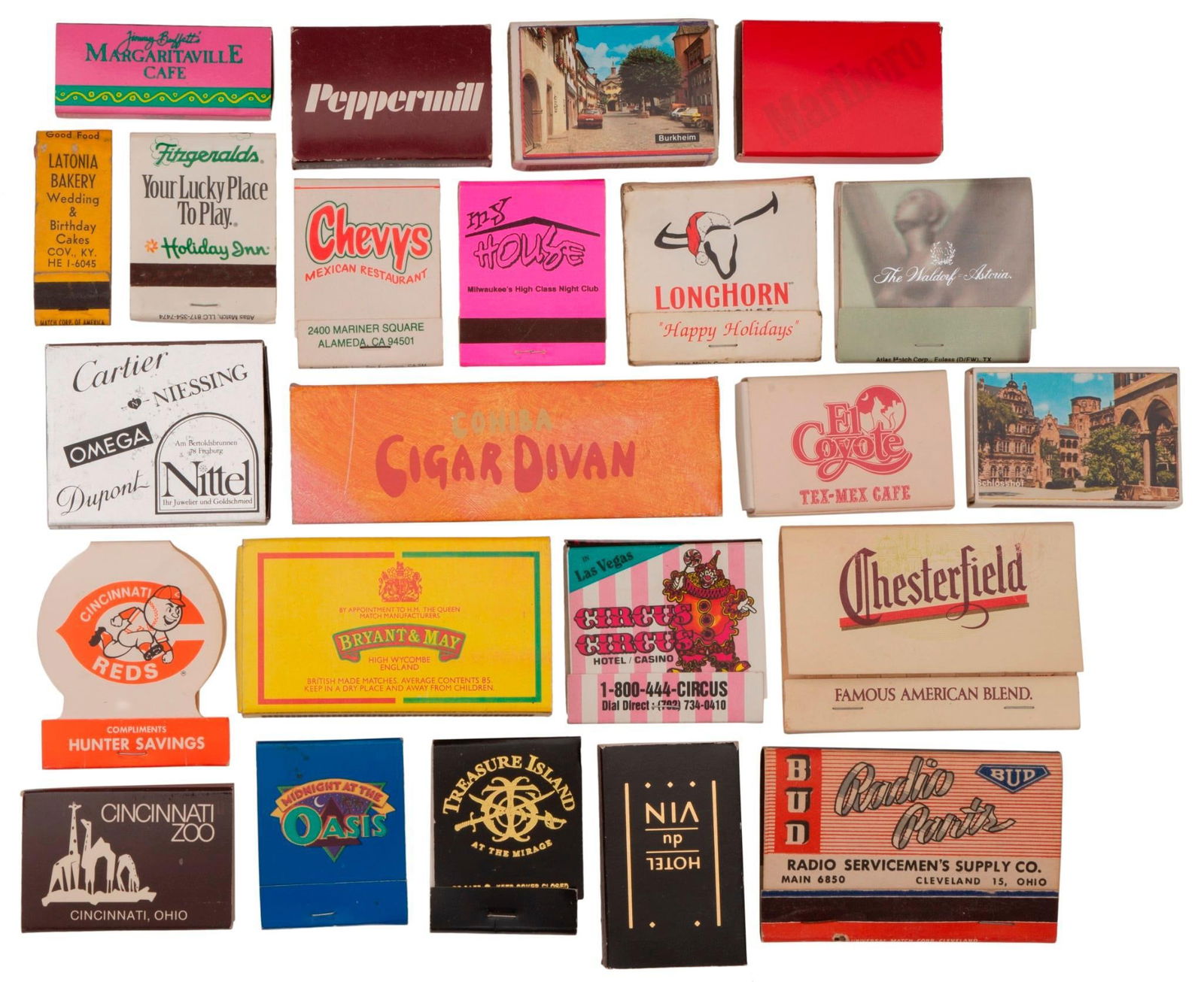 Large Lot of Vintage Antique Matchbook Collection 1500+ (1 of 3)