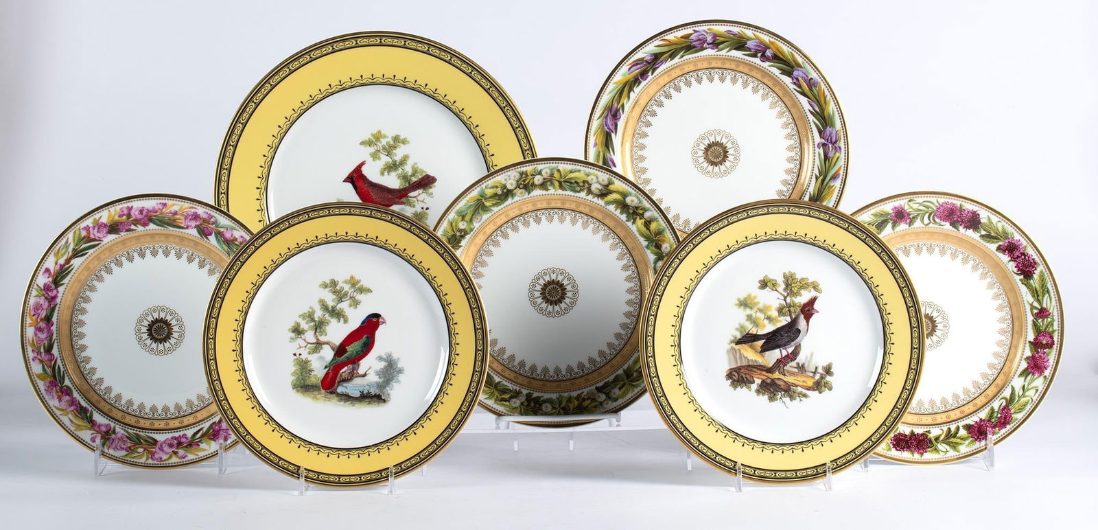 Ancienne Manufacture Royale Limoges Porcelain Plates (1 of 4)