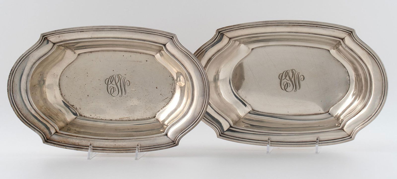 A Pair of R. Wallace & Sons Sterling Dishes (1 of 2)