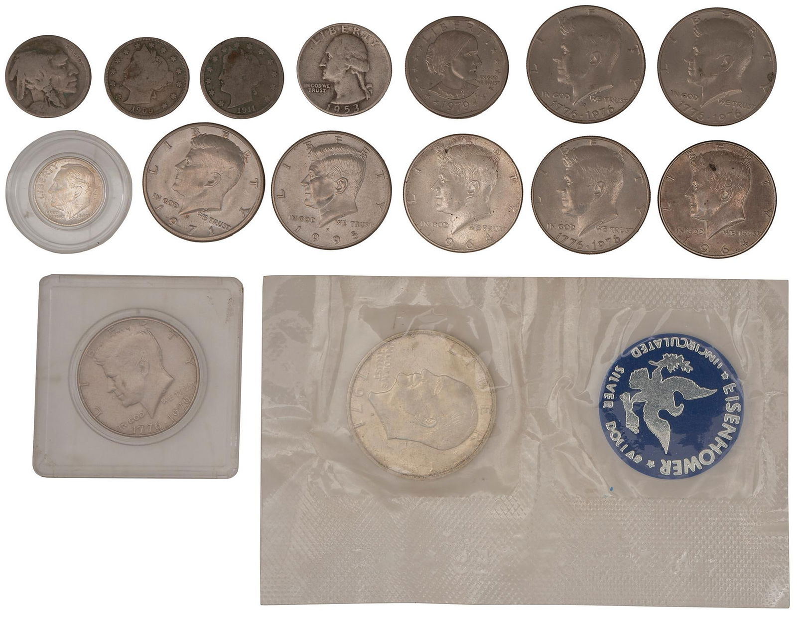 A Grouping of United States Coins (1 of 2)