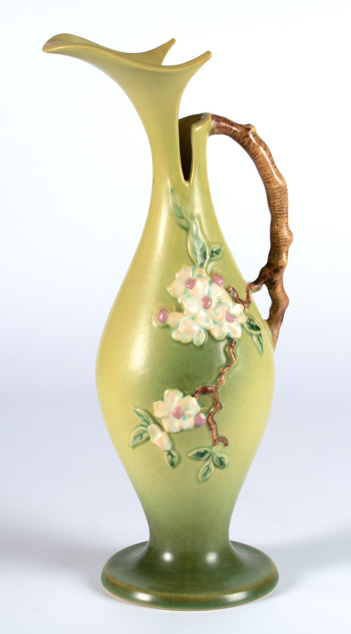 Large Roseville Pottery Ewer Vase (1 of 3)