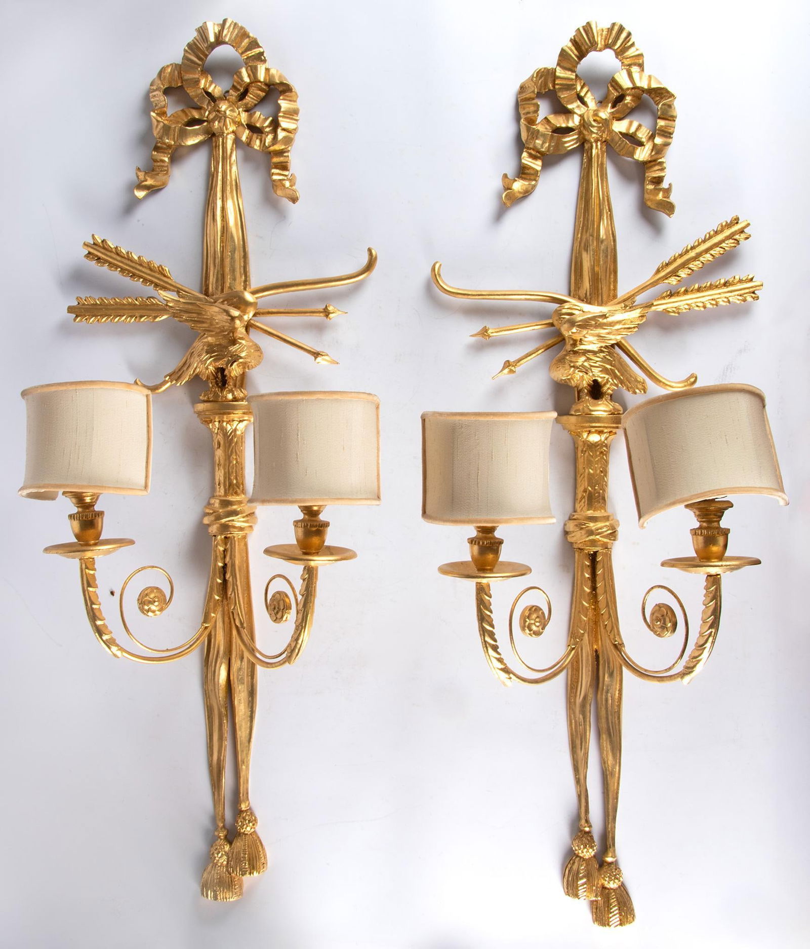 A Pair of Continental Giltwood Sconces (1 of 1)