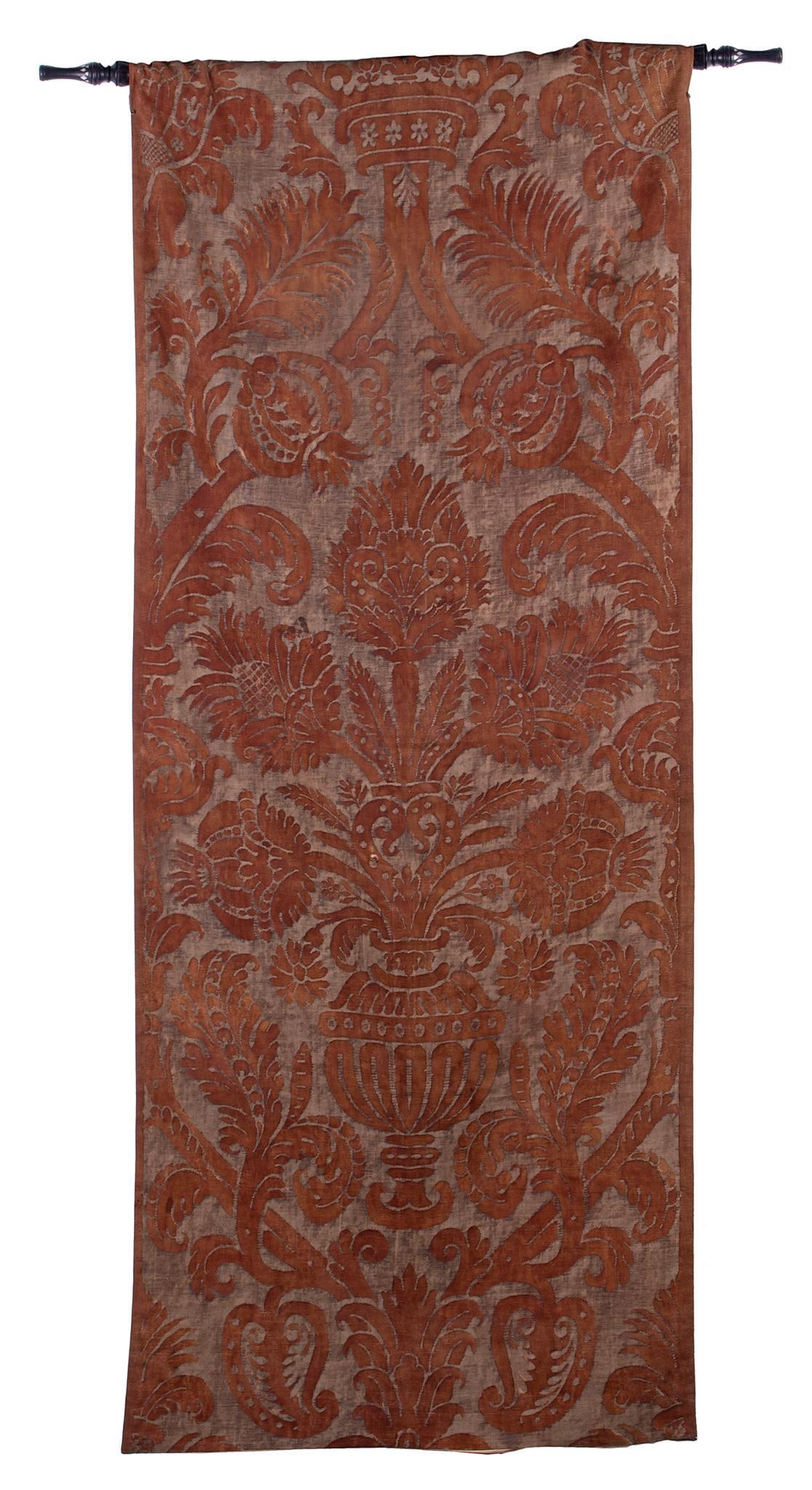 Panel of Fortuny Fabric on Roll (1 of 2)