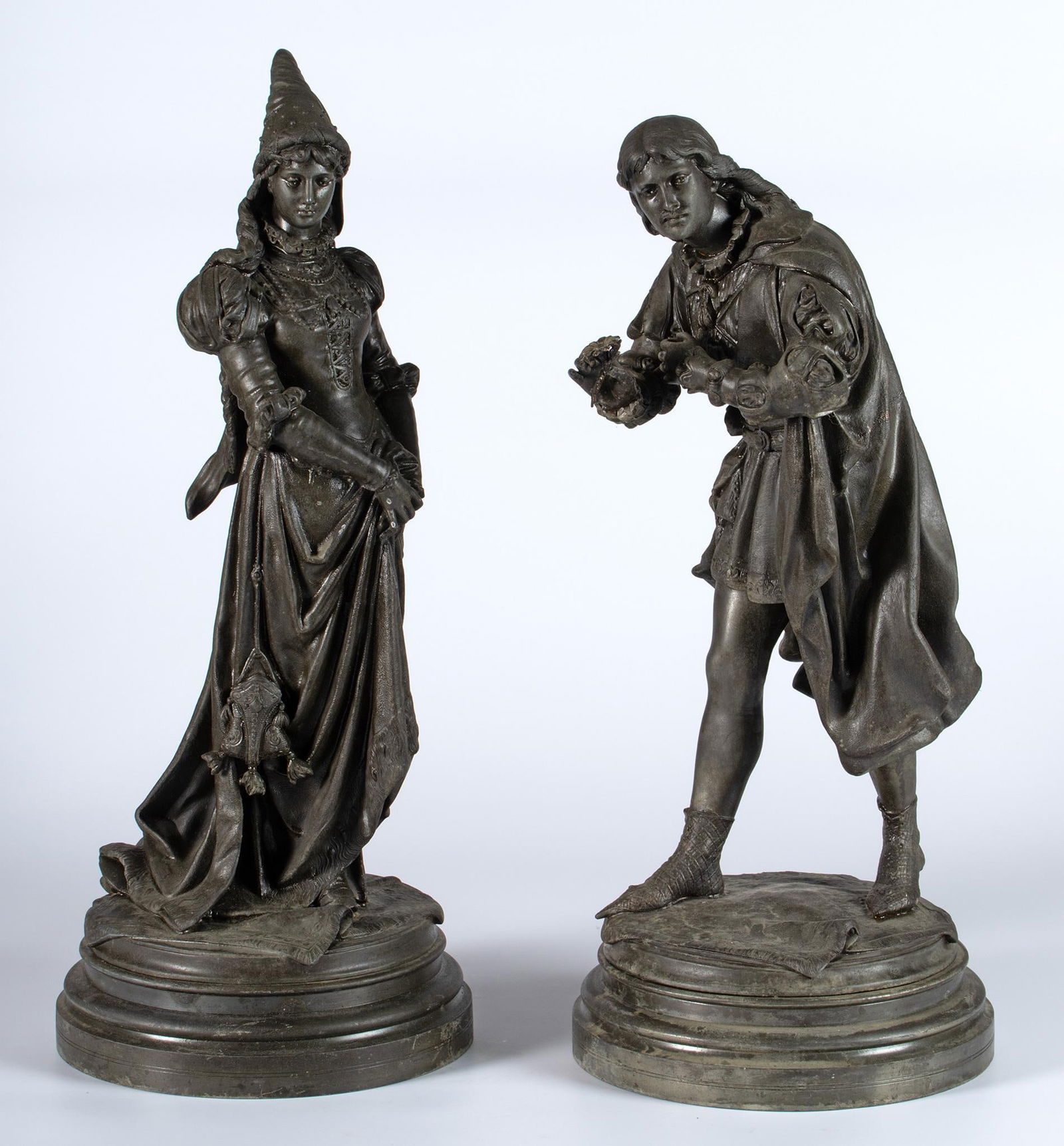 Two German Figural Spelter Sculptures (1 of 3)