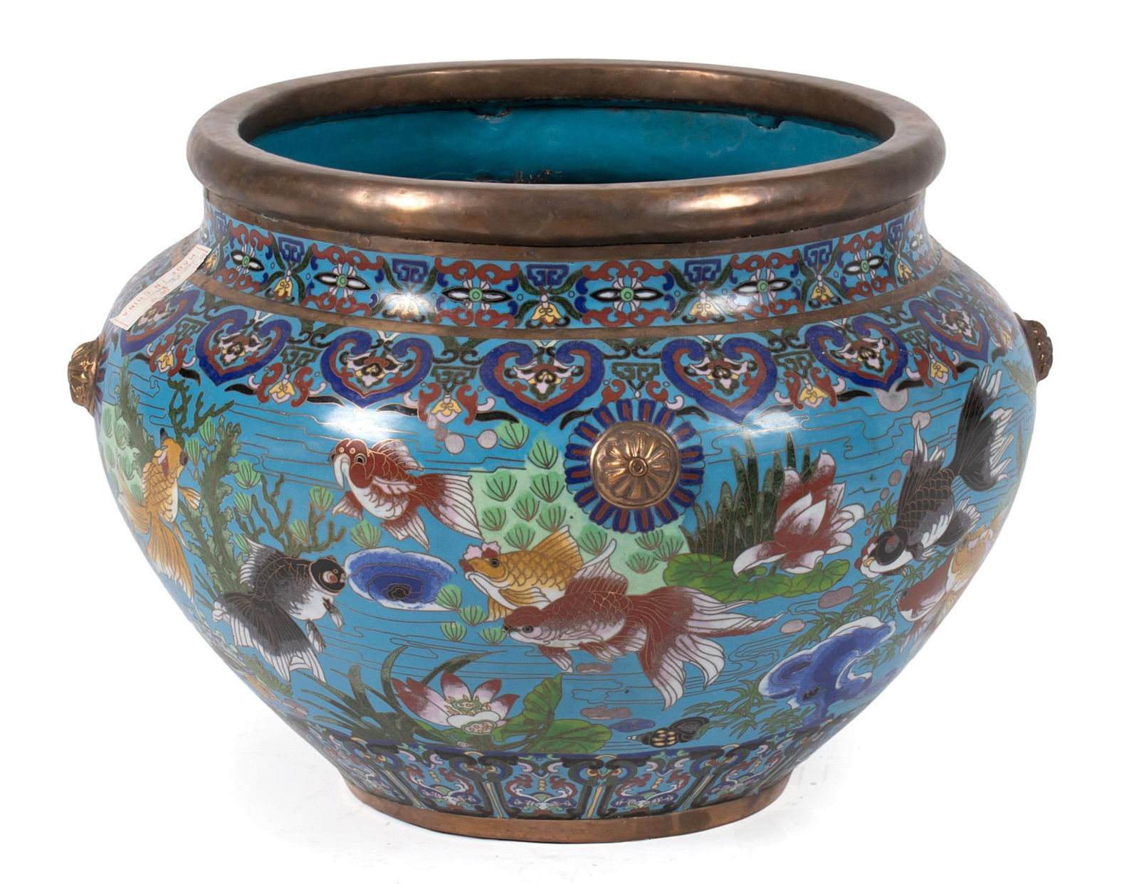 A Large Chinese Cloisonne Planter (1 of 2)